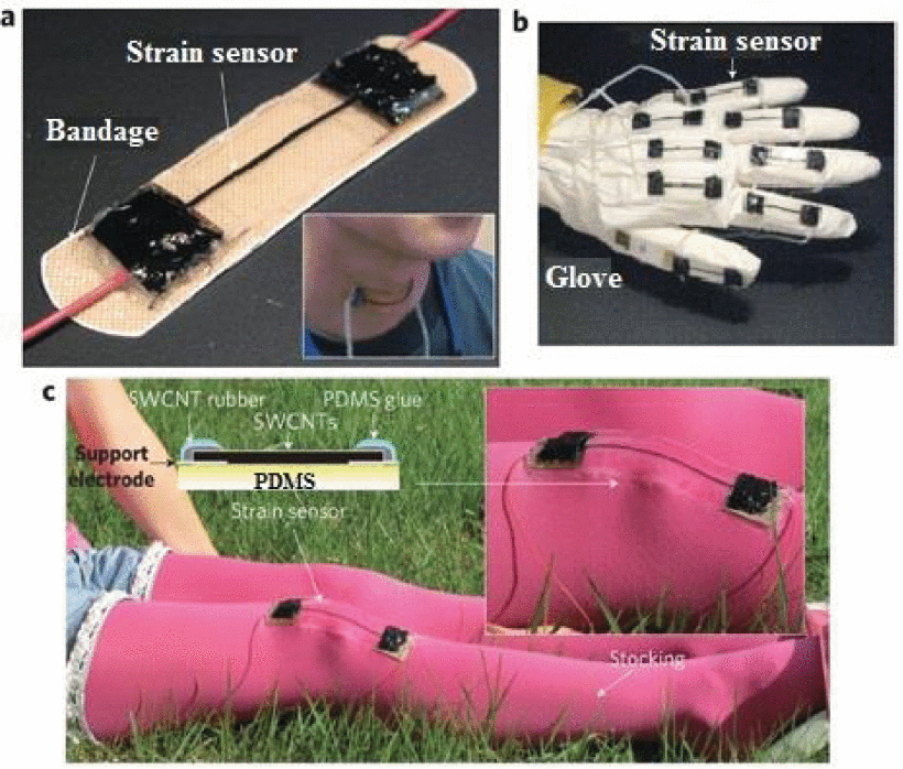 Wearable Flexible Sensors: A Review Circuit Diagram